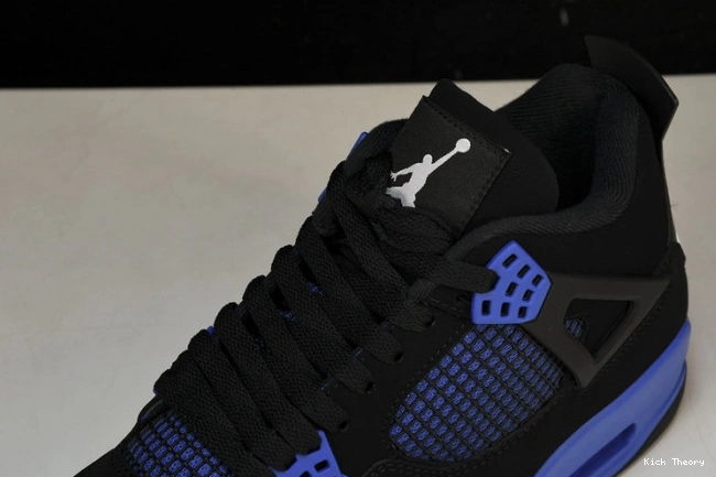 Kicktheory CT8527-018 Black Jordan Retro Game Royal 4 0810